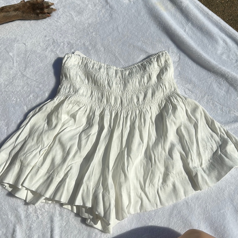 White skirt
